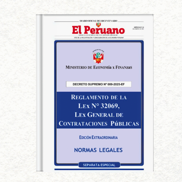 REGLAMENTO DE LA LEY DE CONTRATACIONES